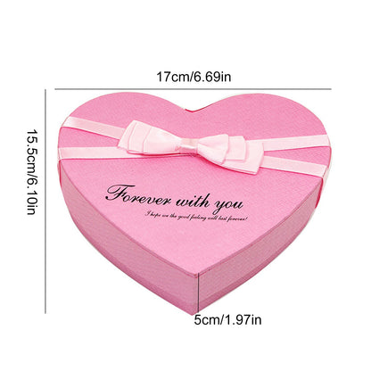 10 Heart-shape Soap Flower Gift Box Scented Rose Petals